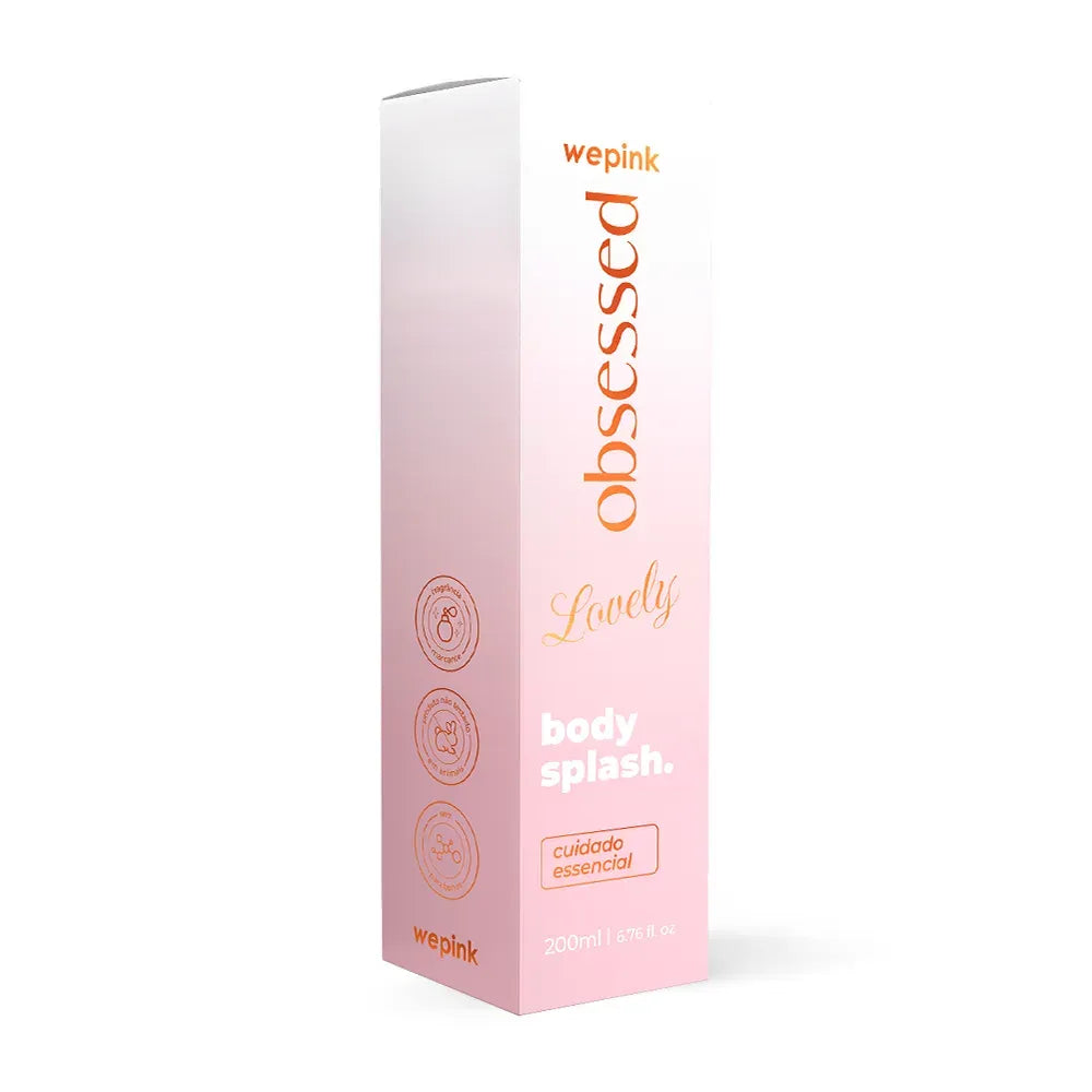 Body Splash Obsessed Lovely Desodorante Colônia 200ml - Wepink